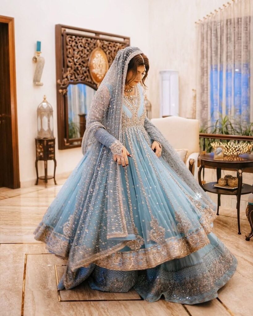 Powder Blue Lehengas That’ll Make You Hit The SAVE Button