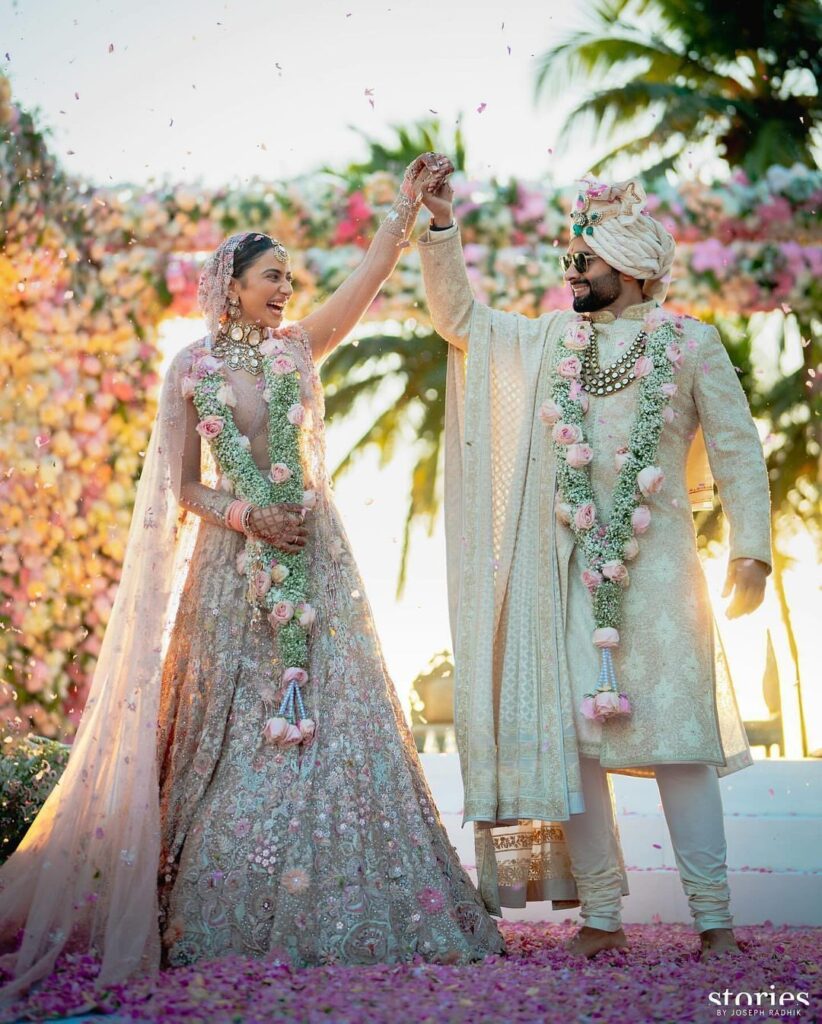 Rakul Preet & Jackky Bhagnani’s Dreamy Spring Wedding