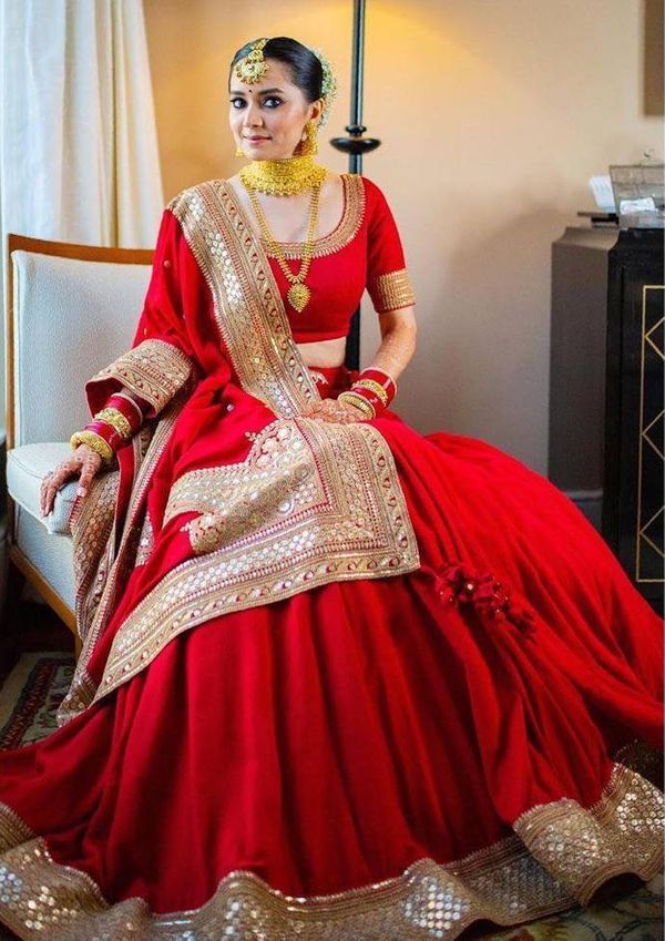 Real Brides Who Wore (& Rocked) Minimalist Lehengas On Their Big Day!