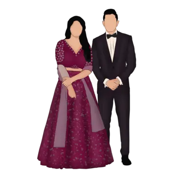 Reception Couples, Wedding Couples, Lovely Couples, Reception PNG Transparent Clipart Image and PSD File for Free Download