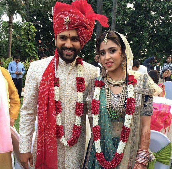 Rohit Sharma Gets Hitched And Here Are The Cutest Photos From The Wedding – ScoopWhoop