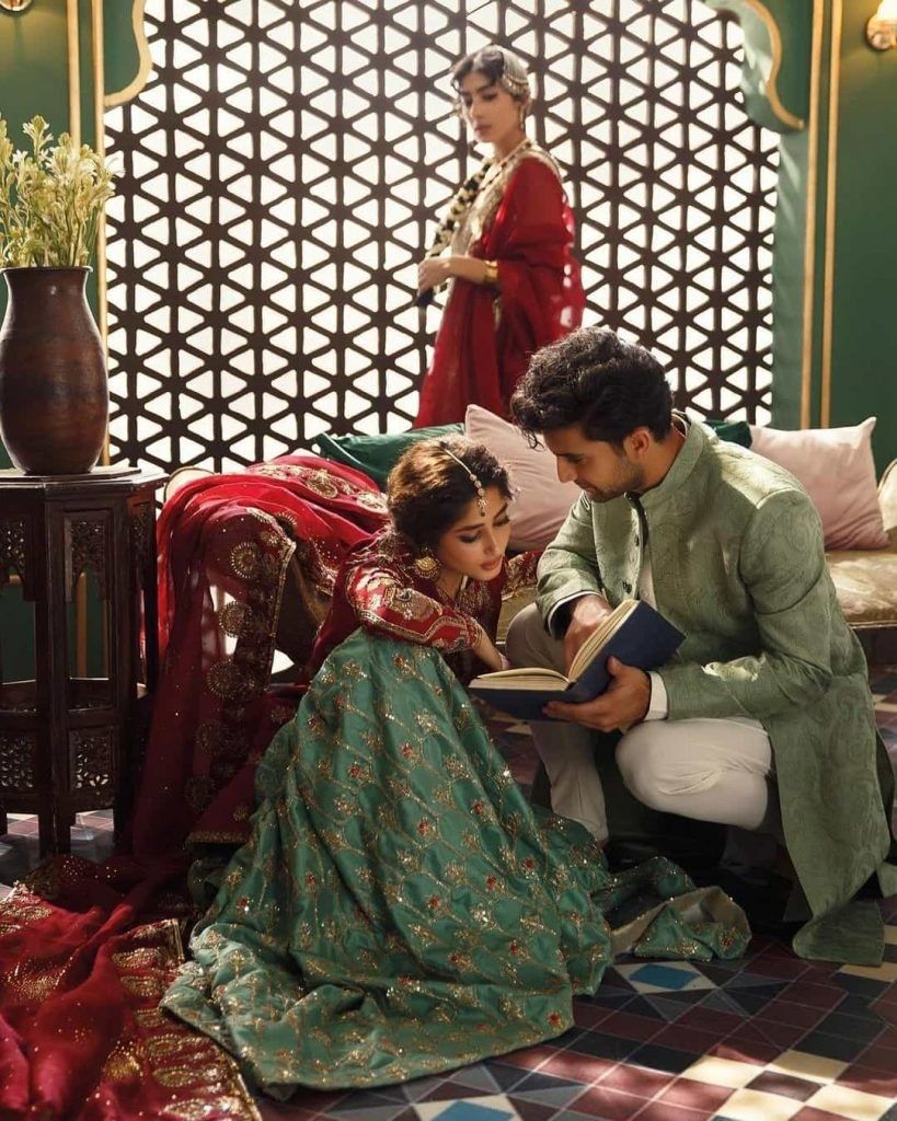 Sajal Aly And Ahad Raza Mir After Wedding Awesome Photo shoot