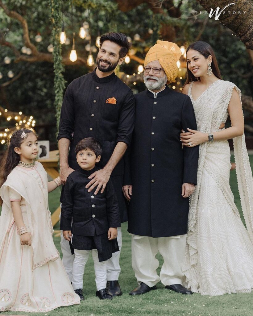 Shahid Kapoor’s Daughter, Misha Had Worn An Ivory Lehenga And A ‘Maang Teeka’ For Bua’s Wedding