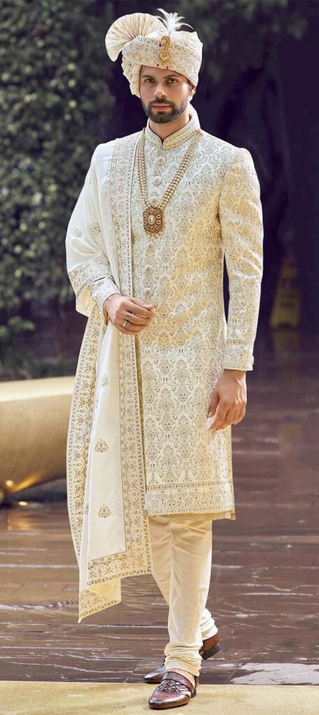 Sherwani Designs For Indian Grooms