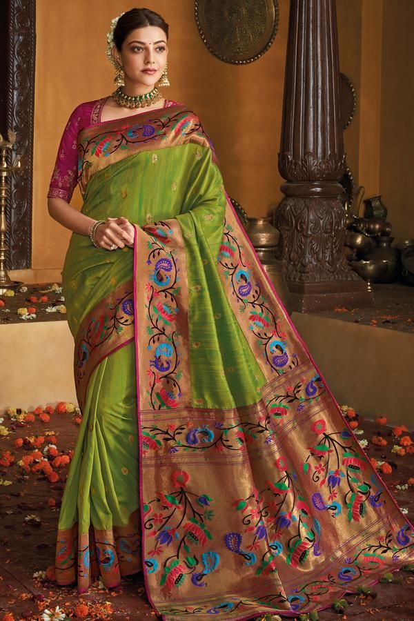 Shop Paithani Silk Sarees Collection Online | Karagiri