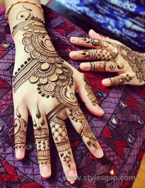 Simple & Stylish Eid Mehndi Designs 2024 Special Collection