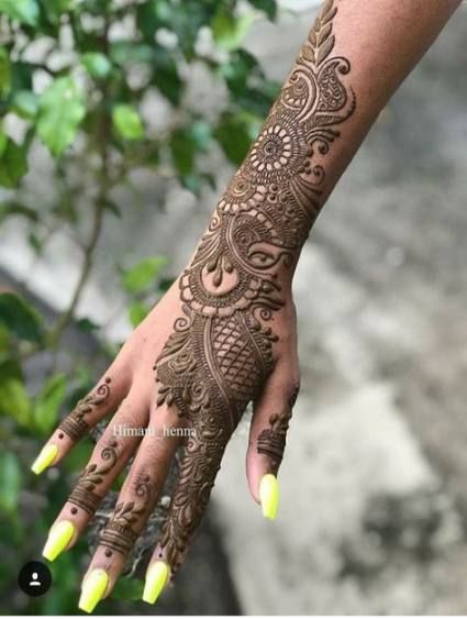 bridal mehndi