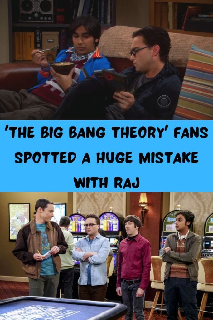 ‘The Big Bang Theory’ Fans Spotted A Huge Mistake With Raj