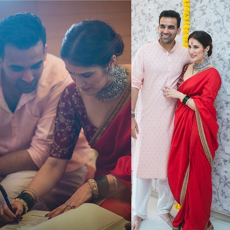 The ‘Less Is More’ Bridal Looks Of Actress Sagarika Ghatge Is An Inspiration To All Brides-To-Be