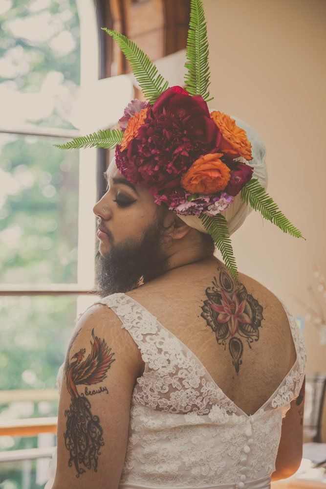 This Bearded Bride Will Change the Way You Perceive Beauty