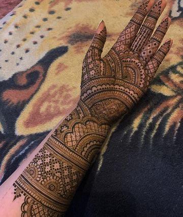 bridal mehndi