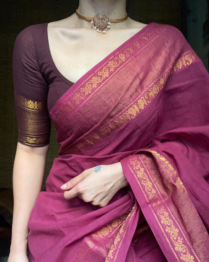 wedding saree look