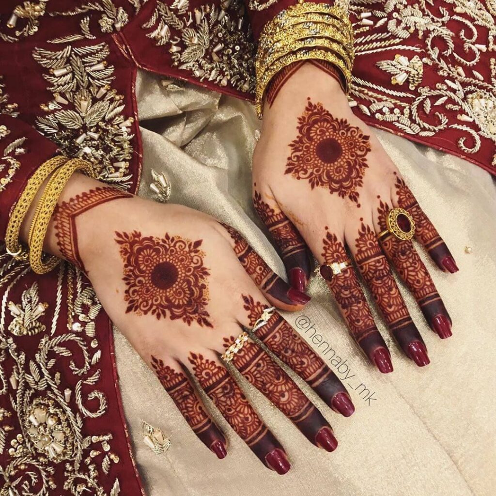 Unique Mehndi Design for Bride & Bridesmaids