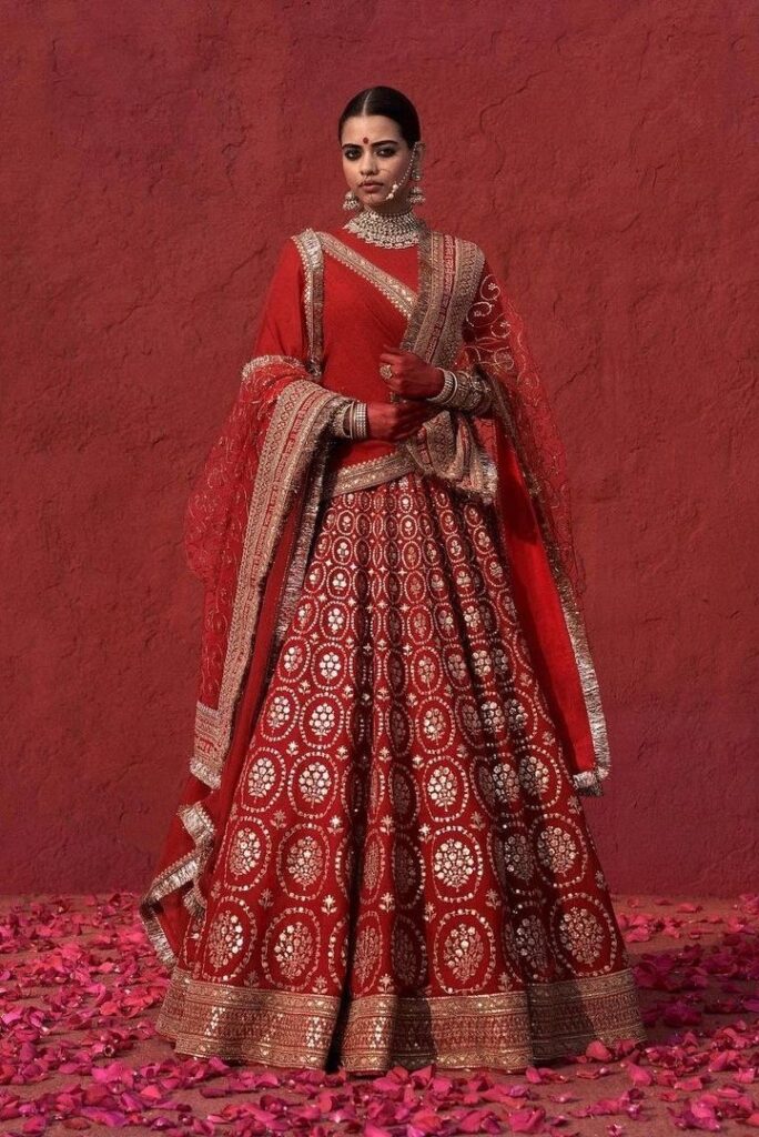 WWI Edit of Top Red Bridal Lehengas for 2023