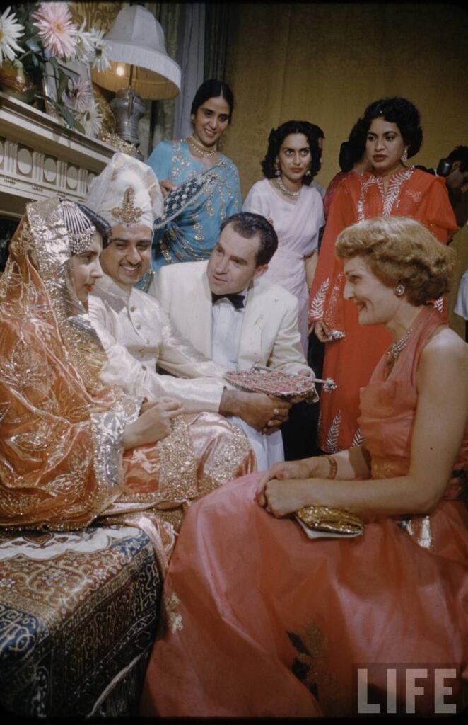 Wedding Ceremony of Syed Babar Ali at Pakistan Embassy in Washington Dc USA in Presence of Vice President Richard Nixon – 1954