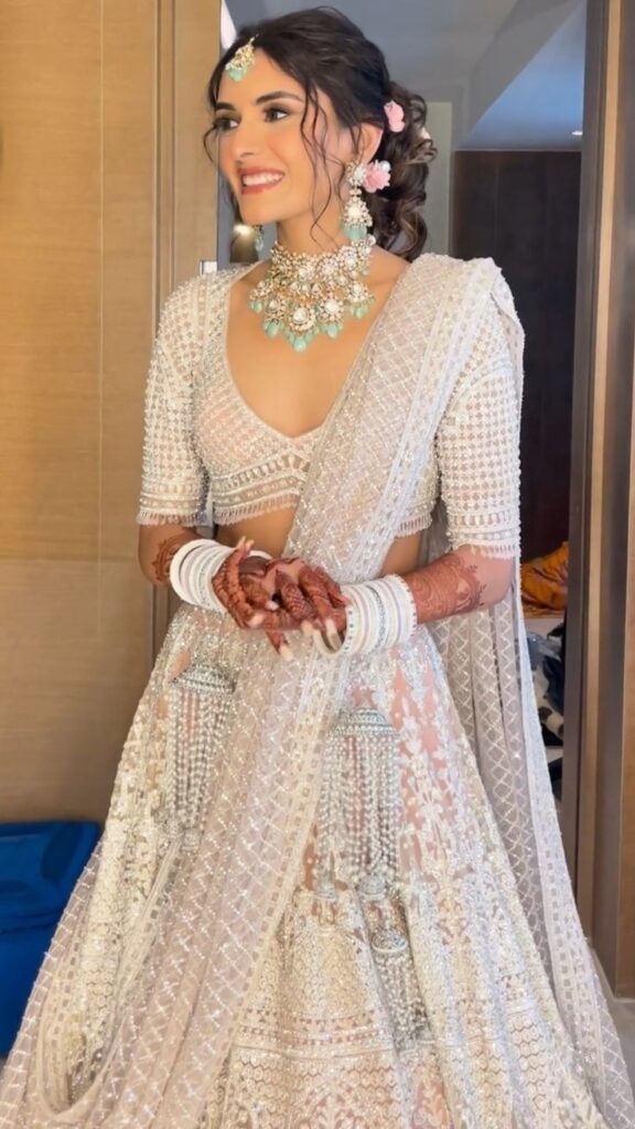 White Bridal Lehenga Inspiration For Indian Brides