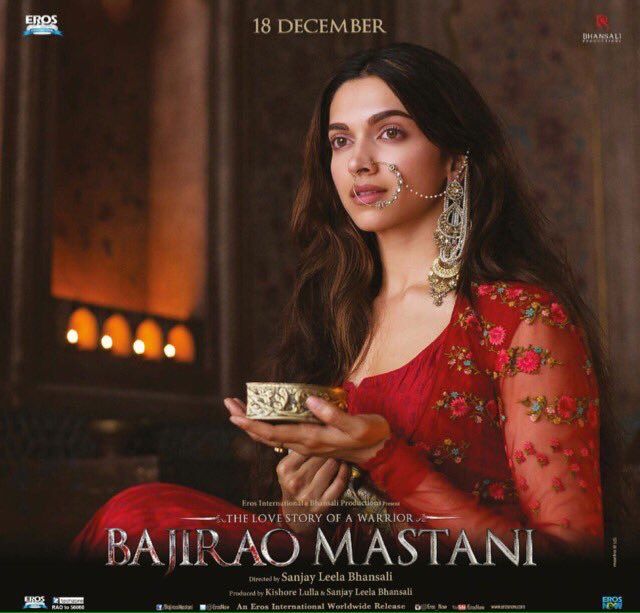 Yet another new poster of Bajirao Mastani