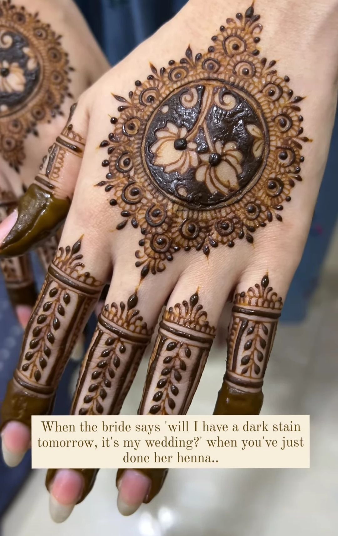 bridal mehndi