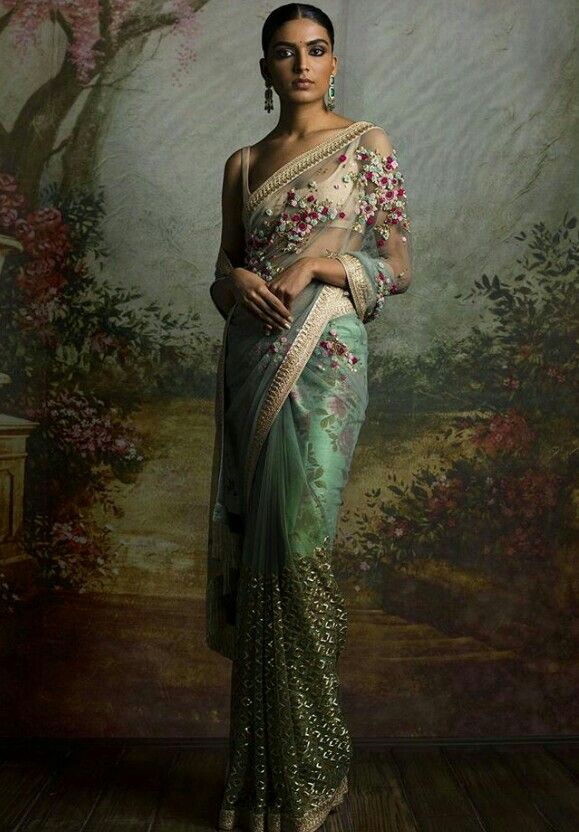 embroidered bridal lehenga