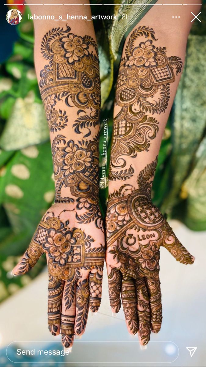 bridal mehndi