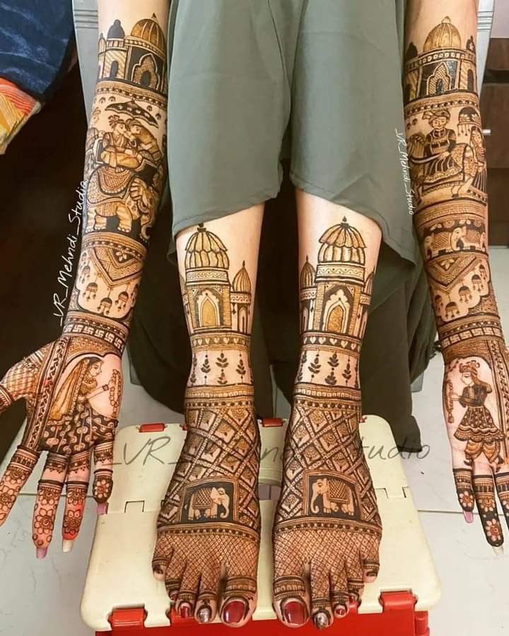 bridal mehndi