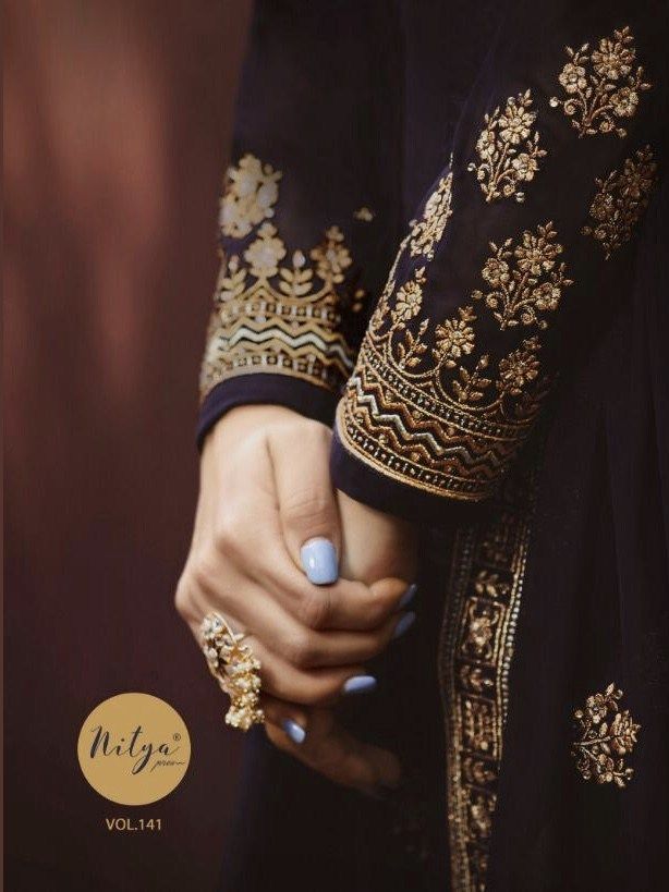 lT fabrics nitya vol 141 fancy collection of salwaar suits