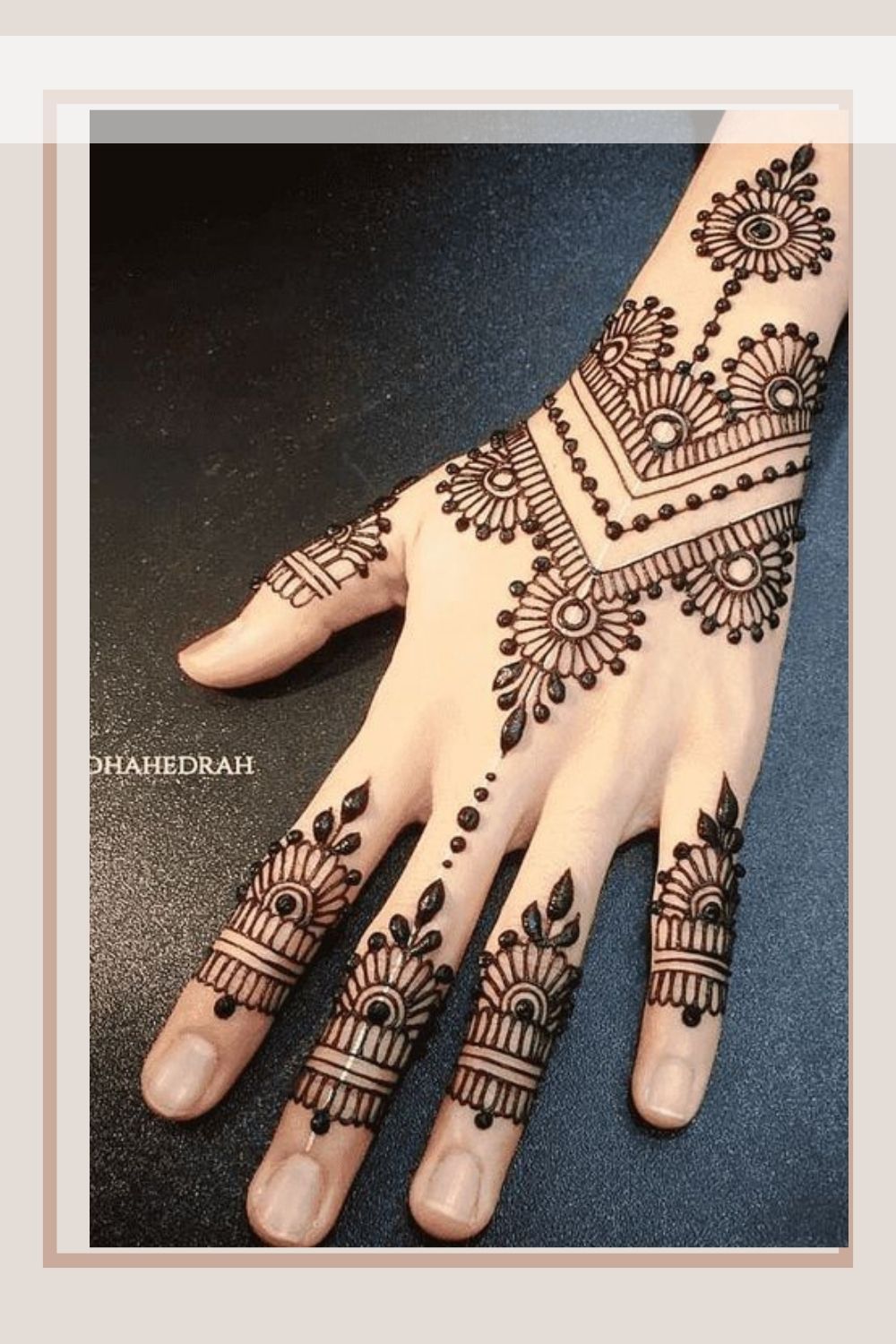 bridal mehndi