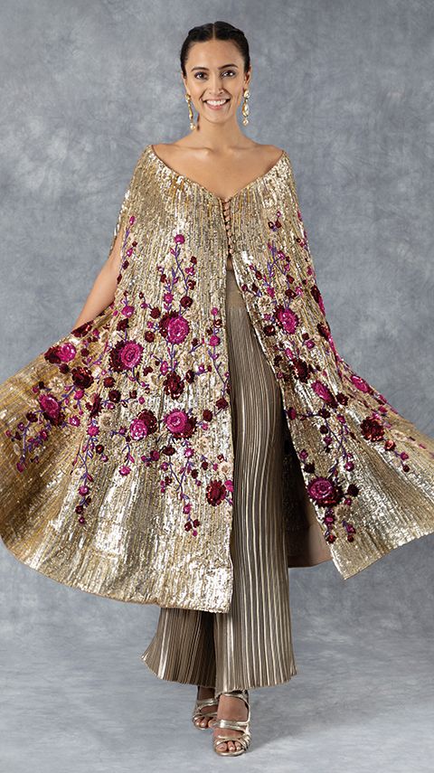 embroidered bridal lehenga