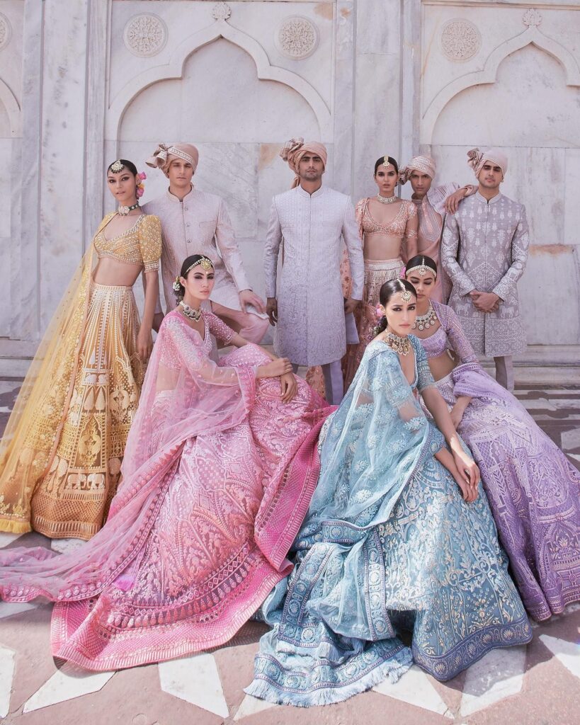 ‘Love Always’ Is A Pastel Groomswear And Bridal Collection By Falguni Shane Peacock